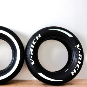 ใหม่ได้รับการออกแบบตัวอักษรสีขาวสายสีขาวยาง155/70R12 165/70R12มองหาตัวแทน - Product Image 1