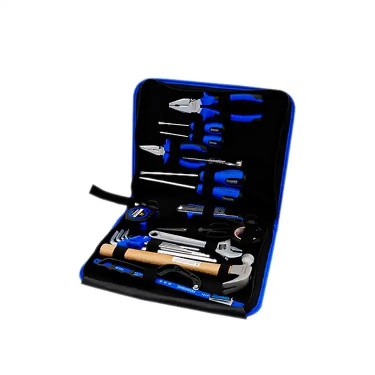 Kit d'outils à main multifonctionnels de haute qualité, 23 pièces, boîte de Mini outils manuels rov02lb105