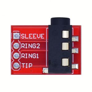 TRRS 3.5mmオーディオソケットMP3ステレオソケットモジュールイヤホンマイクパワーモジュール - Product Image 3