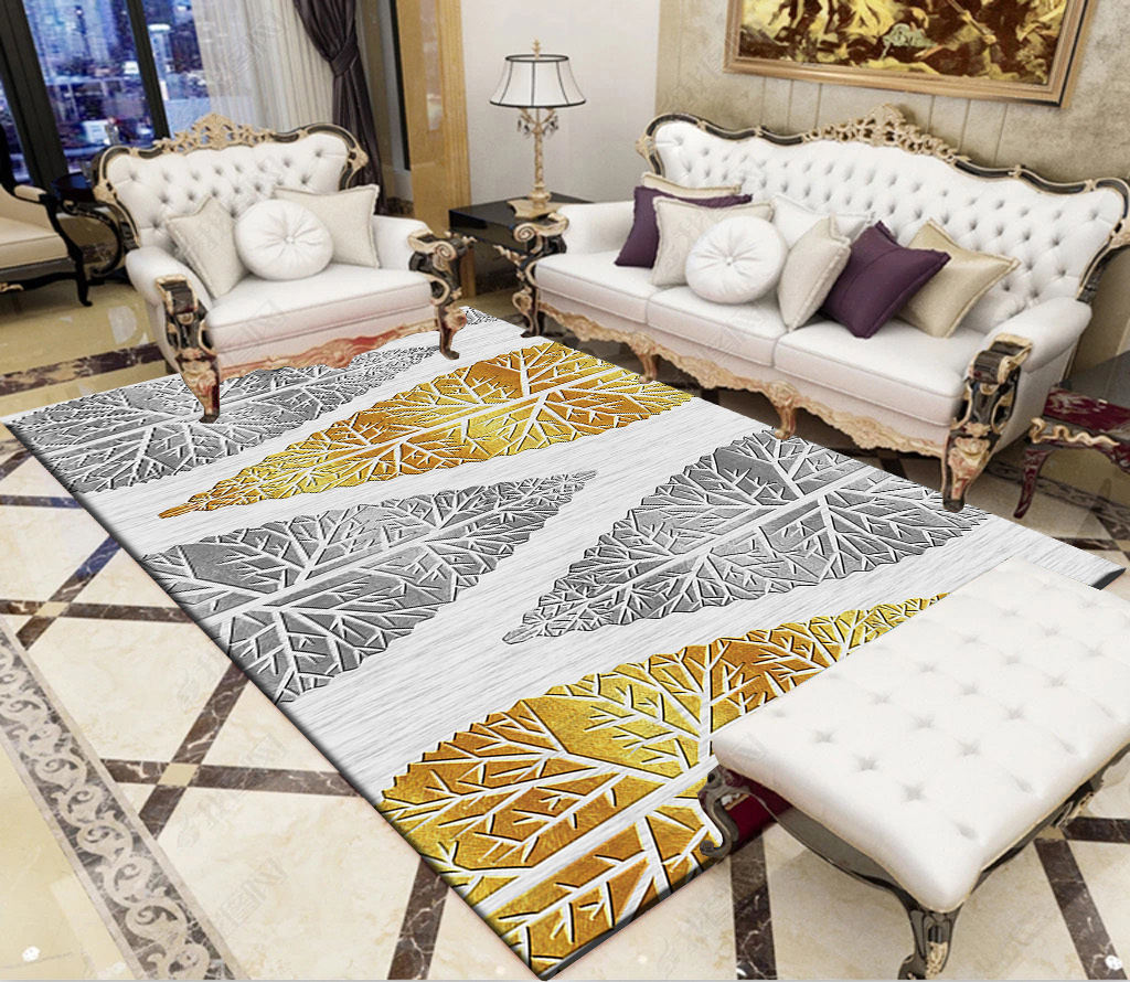 สีผสม - ลายใบไม้ 1