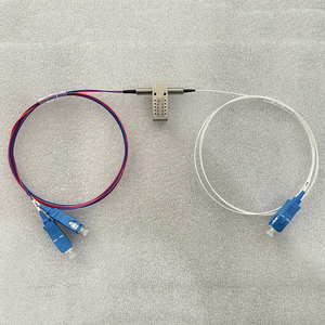 1x2สวิตช์ออปติคอลเชิงกลพร้อมขั้วต่อ SC UPC สำหรับ multiplex oadm ตัวเชื่อมต่อแบบไขว้ OXC - Product Image 2