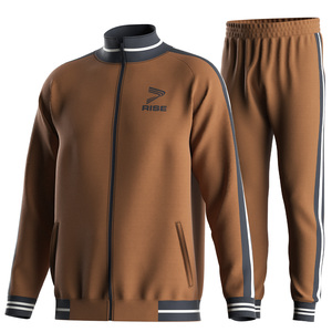 Ensemble survêtement fitness personnalisé équipe de football gym en plein air survêtement personnalisé pour hommes vêtements d'entraînement gym 2PCS - Product Image 6