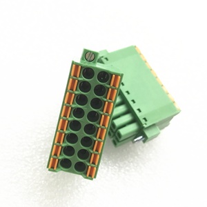 Bloque de terminales enchufable de mayor calidad 15EDGKNH-3.5 conector de bloque de terminales de resorte de PCB de doble capa DFMC 1,5 PHOENIX DEGSON - Product Image 5