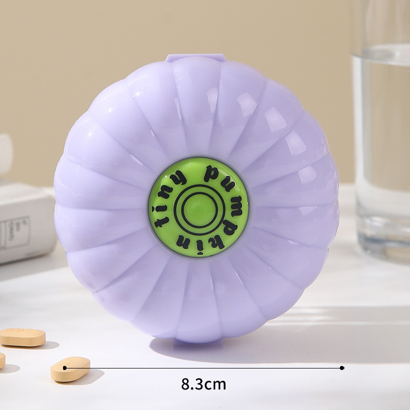Pumpkin Storage Box (Purple)