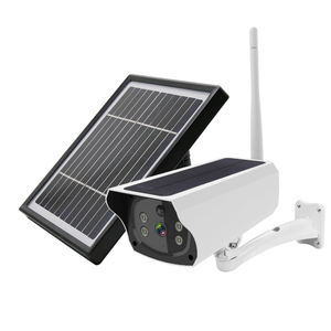 ขายส่งไร้สาย WIFI (แหล่งกำเนิดแสงคู่) กล้อง IP พลังงานแสงอาทิตย์ที่มีสีเต็มรูปแบบคืนวิสัยทัศน์พลังงานแสงอาทิตย์แบตเตอรี่ขับเคลื่อน - Product Image 4