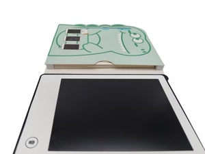 カスタム15カードコンテンツ6インチLCD描画タブレットセット子供用描画ボード付きカラースクリーントレースとライティング運動おもちゃ - Product Image 4