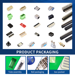 2.54毫米2*2P-2 * 40p双排SMT插针连接器，用于PCB板 - Product Image 5