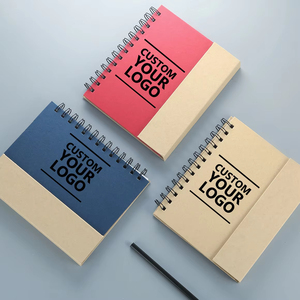 定制Logo商务记事本简单组合批发便签硬精装封面线圈书 - Product Image 1