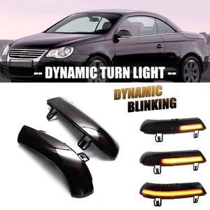 Süper E9 ayna sıralı dönüş sinyali gösterge ışıkları için VW GOLF 5 GTI Jetta Passat B5.5 B6 Sharan EOS yanıp sönen flaşör lambalar - Product Image 2