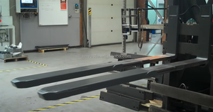 Teleskopik işleyici ekleri: Forklift yük genişletme için uzatılabilir çatallar - Product Image 6