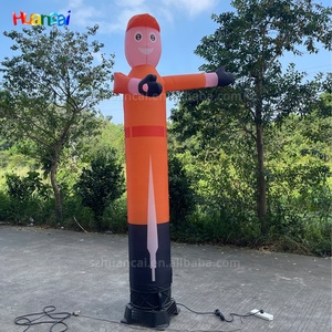 פרסום מותאם אישית גל איש שף פירות מכונית מזומנים רקדנית אוויר רקדנית סקי מתנפחים למכירה