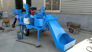 Ladrillos de enclavamiento de suelo móvil de 2-20M que forman la máquina de bloques hidráulicos M7MI Twins Earth Press Brick machine - Product Image 5