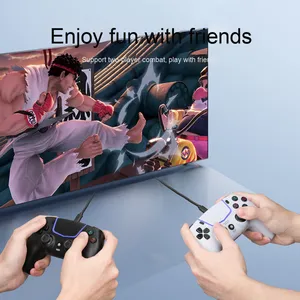 2025 nueva función de vibración de Joystick de detección de movimiento Sixaxis Compatible con controladores de juegos P5 PC computadoras IOS - Product Image 4