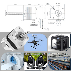 RB 12V động cơ bước Kit lai servo động cơ bước và ổ đĩa điều khiển động cơ bước cho thiết bị y tế 24V nema17 - Product Image 3