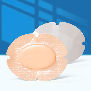 Bernapas tahan air diabetes pedikur kaki 95*75mm penyerap silikon perawatan luka dressing - Product Image 2