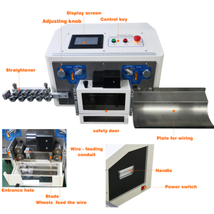 Automatic <strong>Wire</strong> Cable <strong>Making</strong> Machine 6mm&sup2; Computer <strong>Wire</strong> Cutting and Stripping Cable Stripping Machine - Product Image 3
