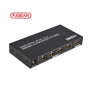 FJGEAR好4端口HDMI 4*1四路多查看器，带遥控hdmi视频无缝切换 - Product Image 1