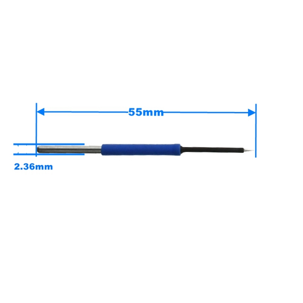 55 mm * 2,36 mm, aiguille