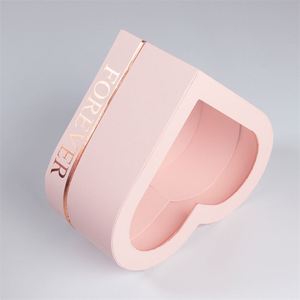 Các tông hình trái tim tái chế vật liệu tùy chỉnh cán bóng dập nổi sô cô la Giấy Bánh hộp <span class=keywords><strong>penang</strong></span> - Product Image 4