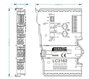 Ethernet Tcpip Modbus Distributed I/o Remote Io Module Bus Extended Slave Module