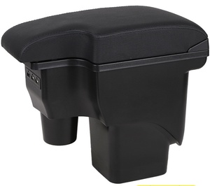 Ford Focus Car Seat <strong>Armrest</strong> Storage Box Front Central Console Cup Holder <strong>Armrest</strong> Console Box - Product Image 1