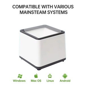 Alipay Wechat Pay Caja de pago Lector de código QR Precio barato Escáner de código de barras de escritorio Comprobador de precios 2D - Product Image 3