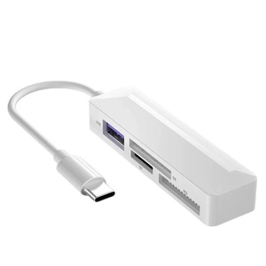 3.0 ad alta velocità USB All-In-One tipo-C Multi-funzione lettore di schede nuovo quattro In uno convertitore di interfaccia esterna per schede TF MS SD - Product Image 1