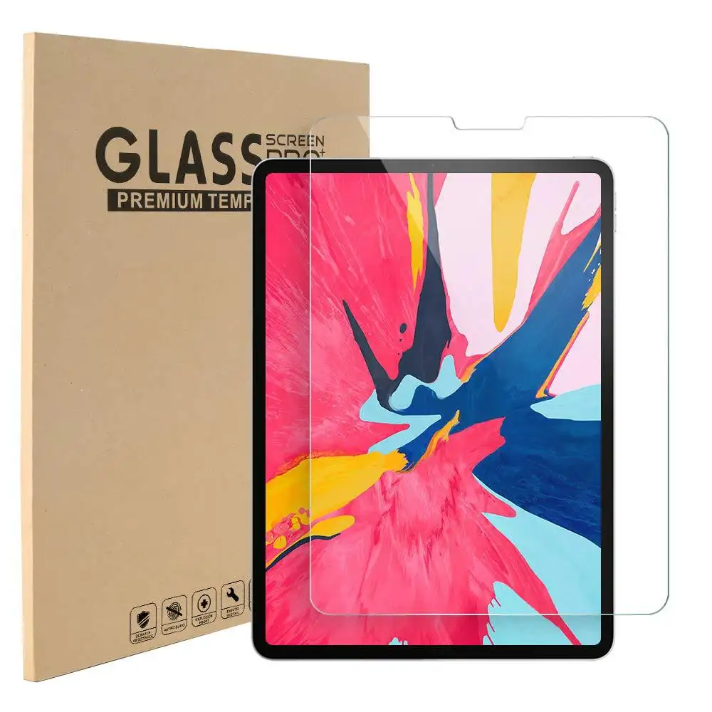 Vidro Temperado 9.7/10.2/10.5/11/12.9 polegadas Tablet Protetor de Tela para iPad 8 9 10 Geração/4 5 6 Pro/Ar 3 4 5 / Mini 4 5