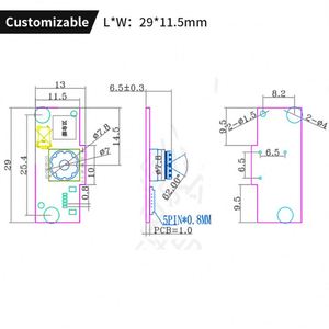 Cmos传感器模块Usb GC2145 2mp高清迷你智能家居小型摄像头模块 - Product Image 6