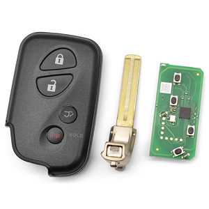 กุญแจรีโมทรถยนต์ VDI T-oyota 4D PCB พร้อมที่หุ้มกุญแจอะไหล่กุญแจรถสำหรับ L-exus - Product Image 3