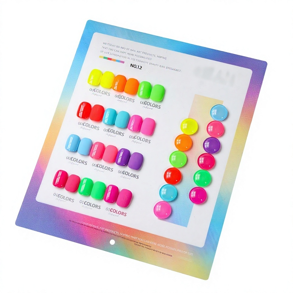 12 fluorescent colors