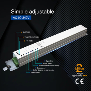 Turtech/Doortec HH125 sistema de operador de puerta automático de aluminio de alta calidad con mecanismo de apertura eficiente para puertas automáticas - Product Image 3