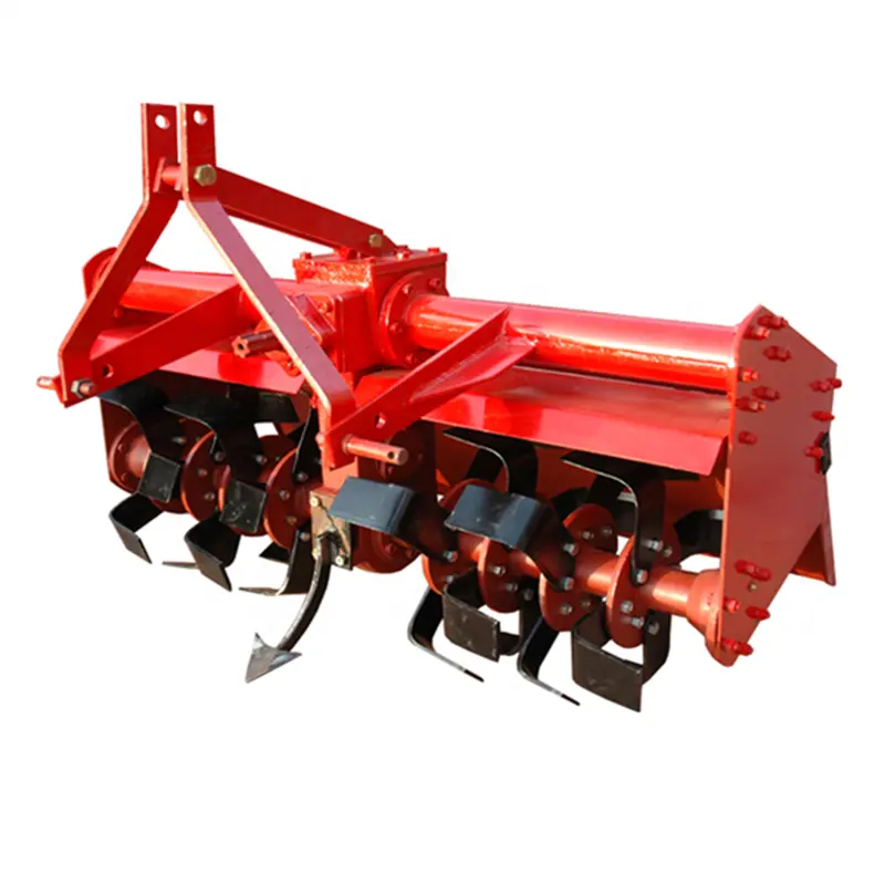 Mini cultivador rotativo de 3 puntos con eje, tractor heaper