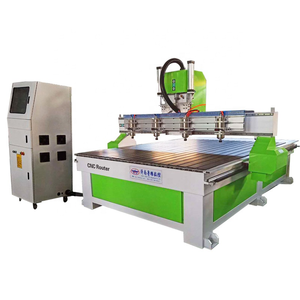 Enrutador CNC de 3 ejes, máquina enrutadora de madera de cabezales múltiples, personalizable a la venta - Product Image 3