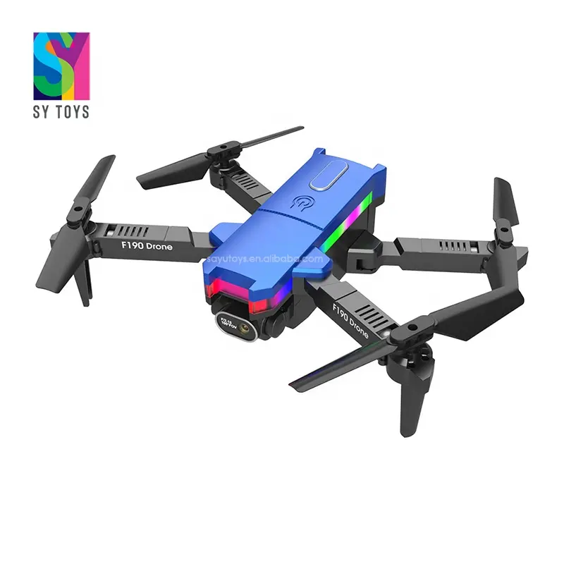 SY TOYS RC drone quadcopter telecomando Wireless flusso ottico posizionamento gesto scatto fotografico 4K doppia fotocamera drone