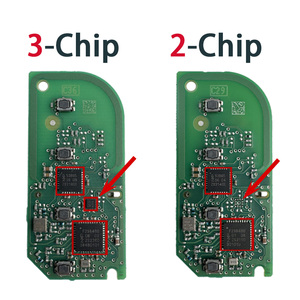 BMW için OEM PCB G20 G30 G32 G11 G serisi 3 5 6 7 X3 X5 X7 49 çip 434mhz anahtarsız akıllı uzaktan araba anahtarı N5F-ID21A - Product Image 5