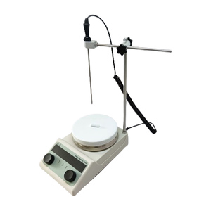 Agitador magnético de control digital de 300W con placa caliente 200-1500 RPM Mezclador de laboratorio Temporizador de control de temperatura OEM personalizable - Product Image 3
