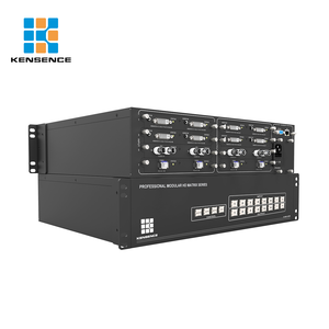 Conmutación perfecta 8X8 Matriz de mezcla de audio y vídeo HD Entrada y salida de audio Una tarjeta Dos señales, configuración