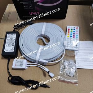 Wifi RGB发光二极管条形灯24V 36W IP67硅胶发光二极管通道防水发光二极管霓虹灯管，适用于6-12毫米灯带发光二极管 - Product Image 5