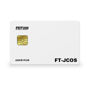 Feitian Java Card Contactless contatto doppia interfaccia Java Card A22CR PLUS con FT-JCOS - Product Image 3