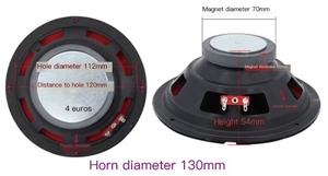 Loa siêu trầm Thùng 5/6/8/10 inch công suất cao cho hệ thống âm thanh xe tự làm bao gồm phụ kiện đường hầm xi lanh-Phụ Kiện Loa - Product Image 4