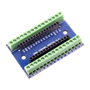 NANO V3.0コントローラ端子アダプター拡張ボードNANO IOシールドシンプルエクステンションプレートArduino AVR用ATMEGA328P Nano 3.0