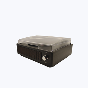Vintage Turntable in One Old Style Phonograph with Built-in Speaker and Subwoofer 3.5mm Auxiliary <strong>Input</strong>/<strong>USB</strong>/FM Radio - Product Image 6
