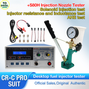 CR-C and S60H Common Rail <strong>Injector</strong> Nozzle Tester AHE Test Function CR-C V2 <strong>PRO</strong> Common Rail <strong>Injector</strong> Test Diesel <strong>Injector</strong> Tester - Product Image 2