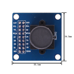 Hot Sales OV7670 300KP Kamera modul unterstützt VGA CIF Auto Exposure Control Display Aktive Größe X480 für Arduino - Product Image 6