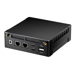 AMDミニポータブルゲームPC R Yzen 7 8845HS CPUデュアルHDディスプレイ16GB RAM M.2 NVMe SSD Linux OS強力なオフィスビジネスコンピュータ - Product Image 1