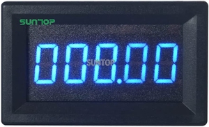 青色高精度5桁アンプメーターDC0.0000-3.0000A電流計デジタルディスプレイDCデジタル電流計解像度0.1mA - Product Image 3
