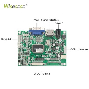 Hohe Helligkeit 10,1 Zoll 1280*720 Vga Laptop Tft Touchscreen LCD-Modul Panel PC Computer Werbung Display Controller Board - Product Image 5
