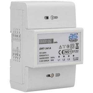 AS Schwabe single-phase meter mechanical MID-compliant: <strong>Yes</strong> 1pc. (940910727904) - Product Image 1