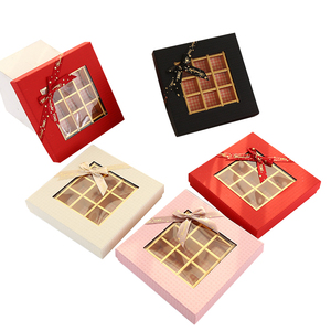 Quà Tặng Sinh Nhật Lãng Mạn Ngày Valentine Hộp Quà Tặng Đóng Gói Sô Cô La Hộp Bao Bì Ift Hộp Quà Tặng Có Nắp Vuông - Product Image 1